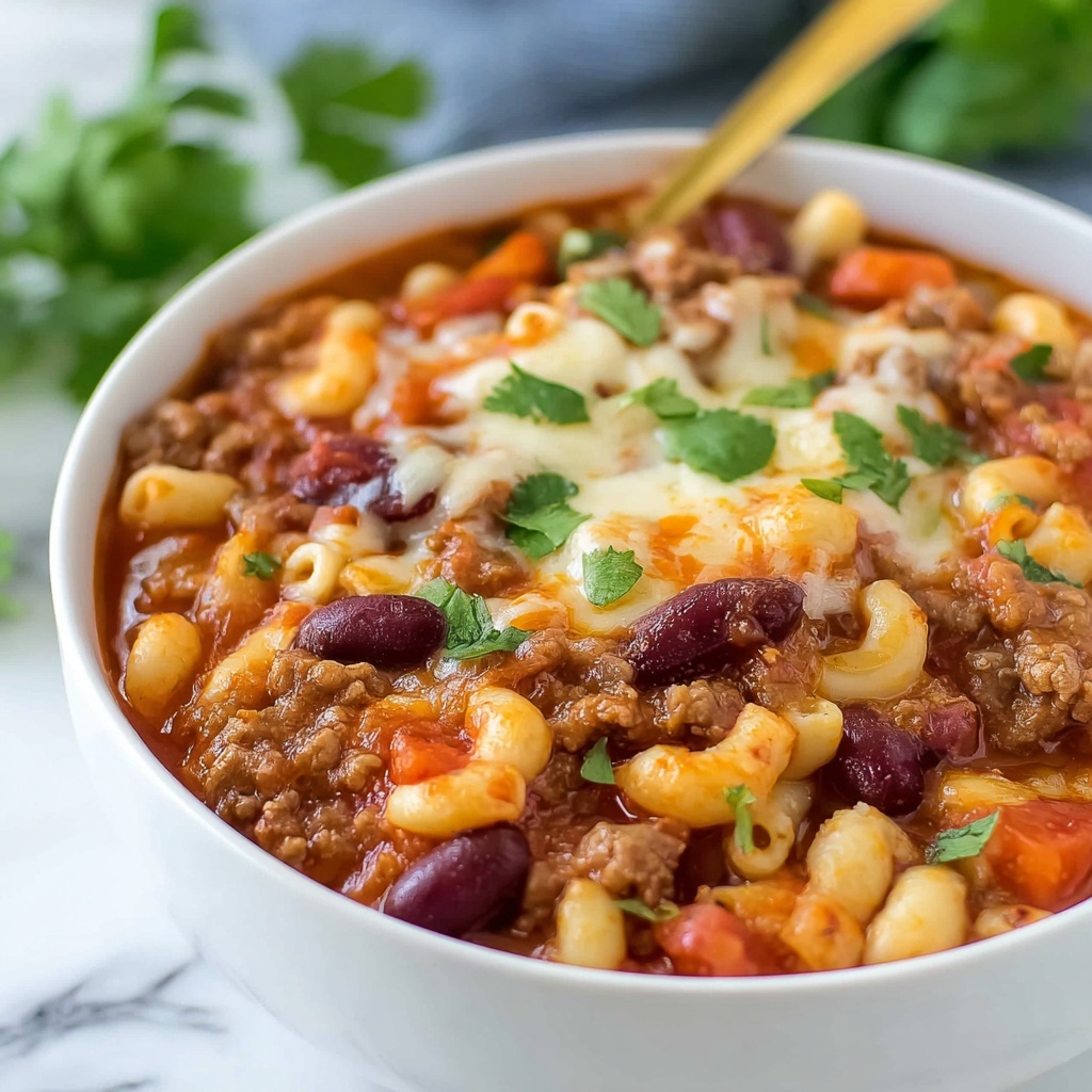 Chili Mac and Cheese Recipe - Recipe Image
