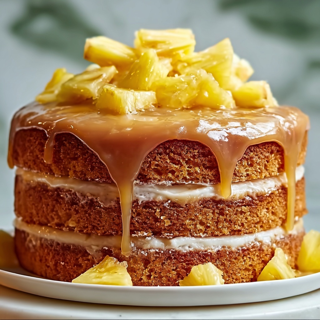Pineapple Heaven Cake Recipe - Recipe Image