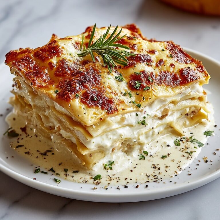 Creamy White Lasagna Delight Recipe
