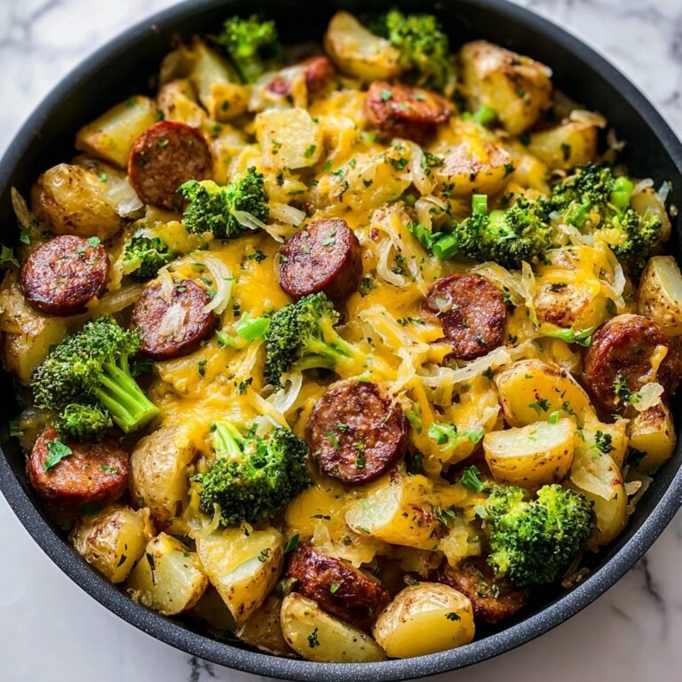 Sausage Potato Broccoli Skillet Recipe