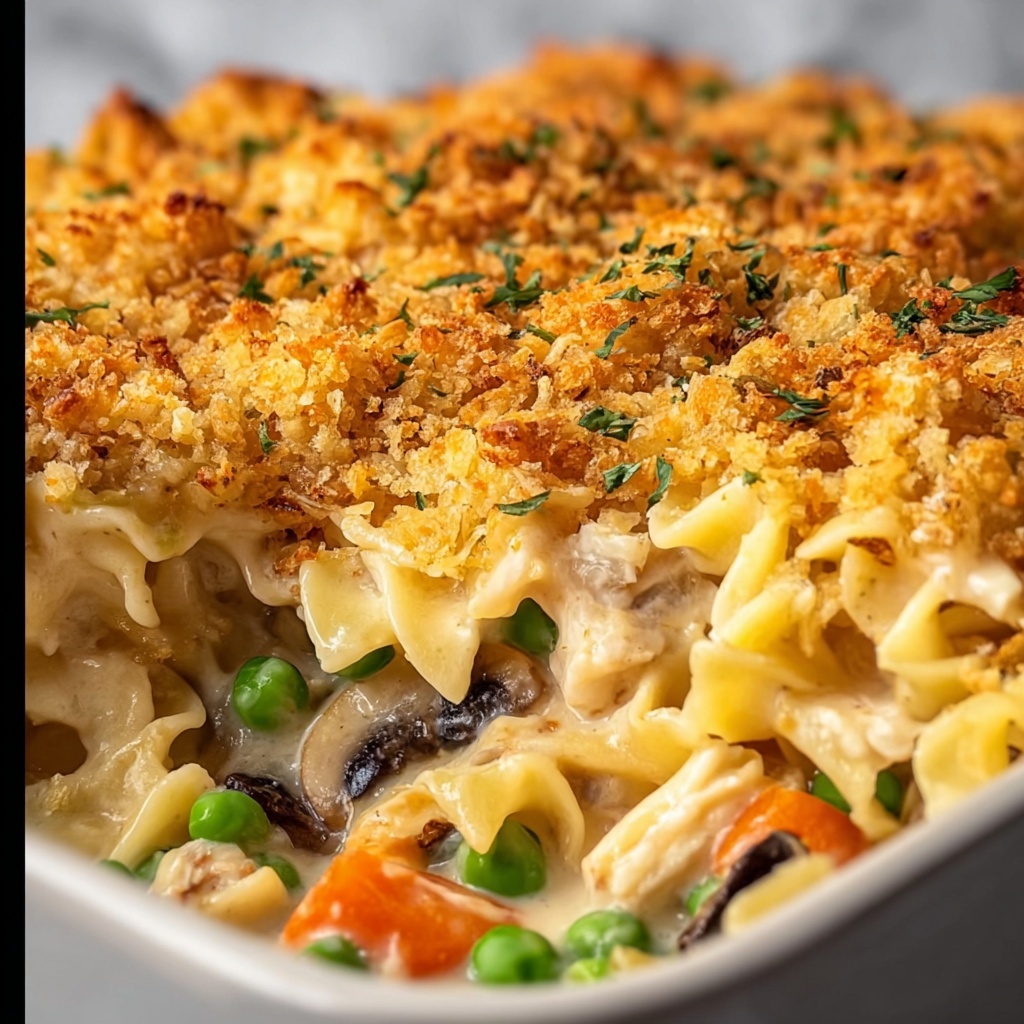 Chicken Noodle Casserole Recipe - Recipe Image