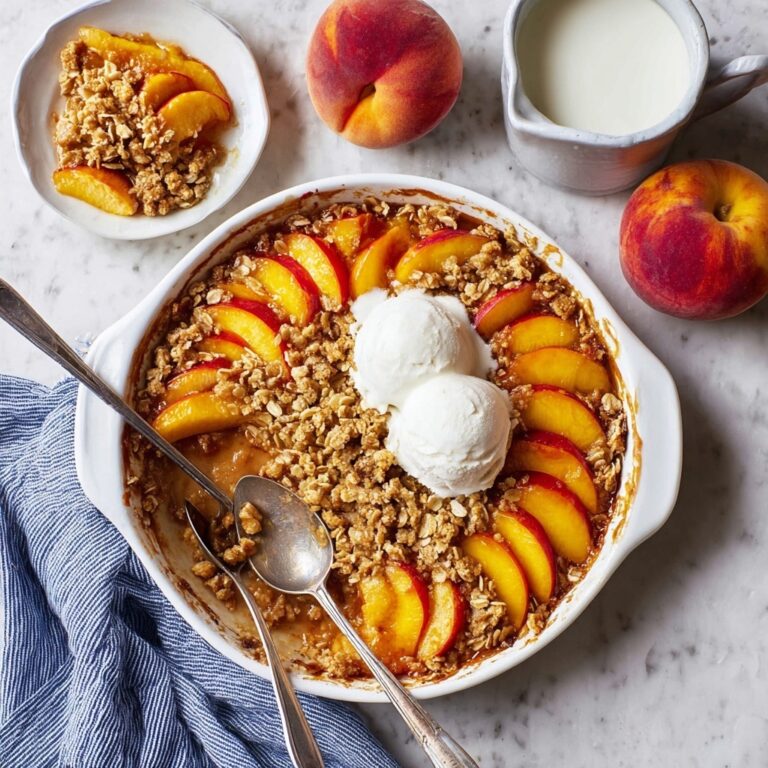 Peach Crisp Recipe