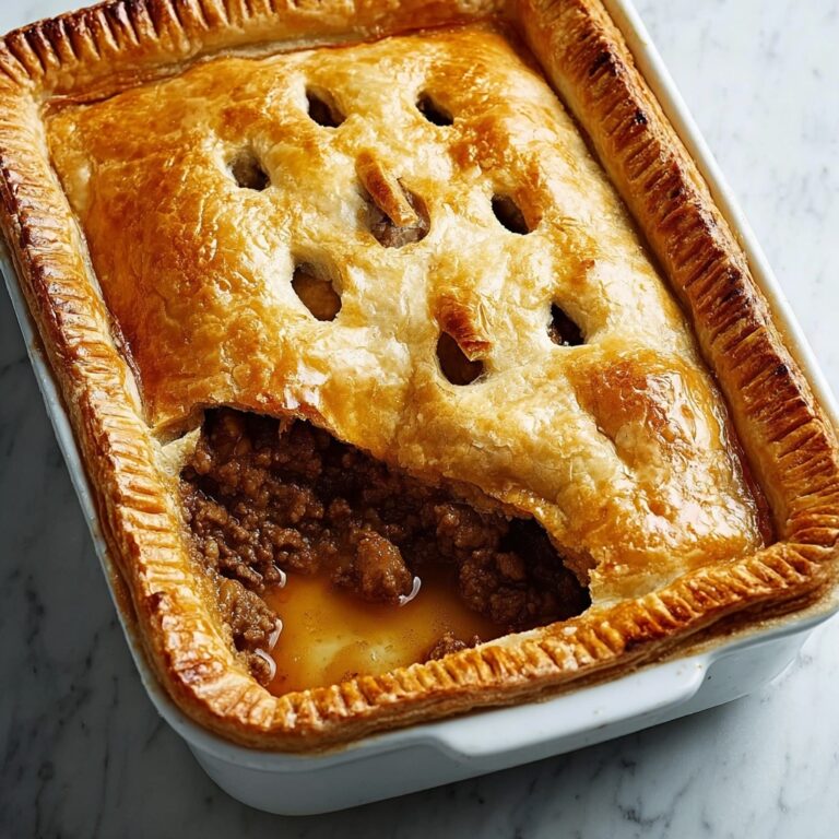 Savory Aberdeen Beef Pie with Crispy Bacon Recipe