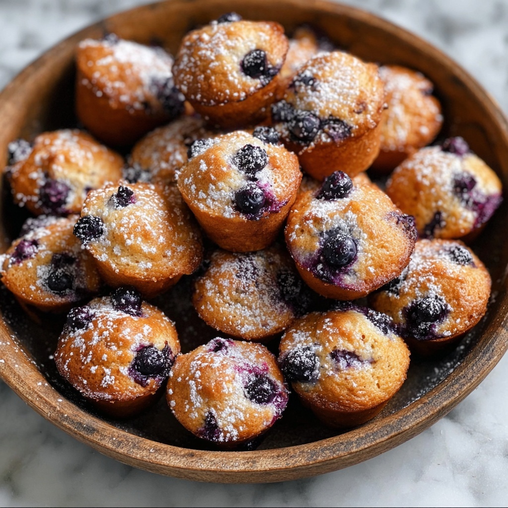 Baked Blueberry Fritter Bites Recipe - Recipe Image
