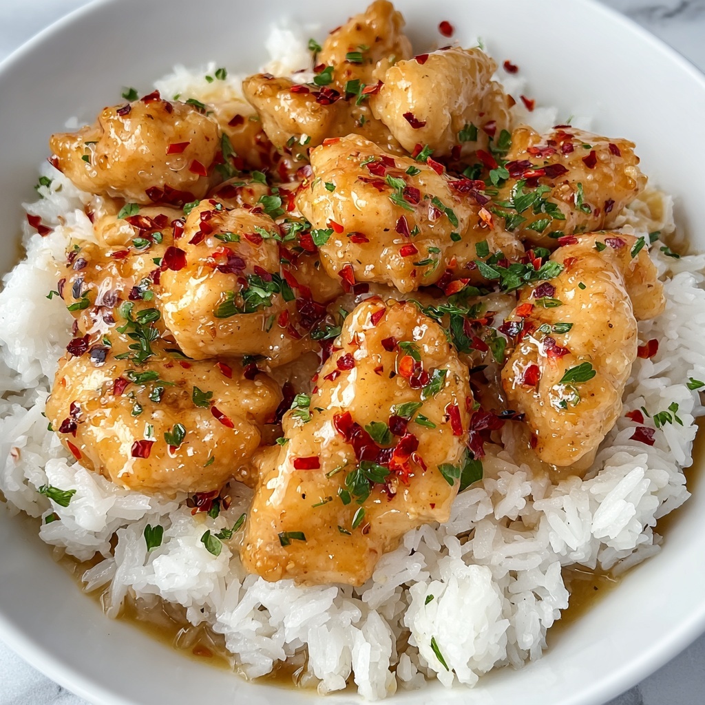 Chicken Scampi with Creamy Garlic Parmesan Rice Recipe - Recipe Image