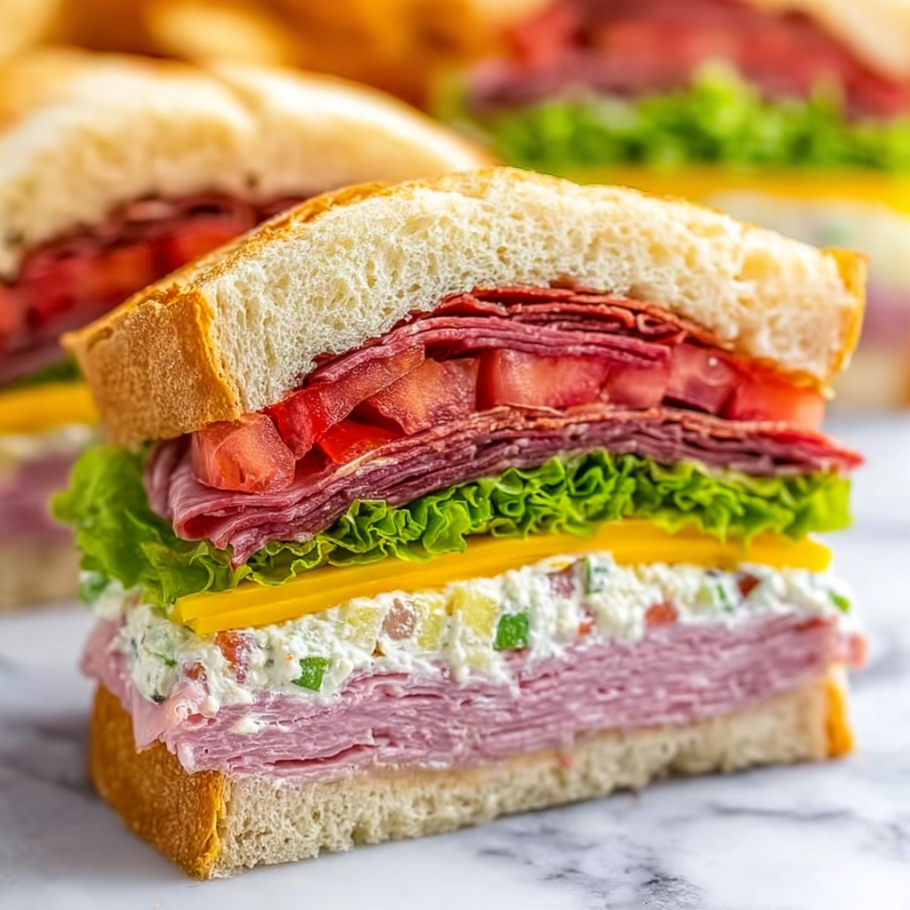 Ultimate TikTok Grinder Sandwich Recipe - Recipe Image