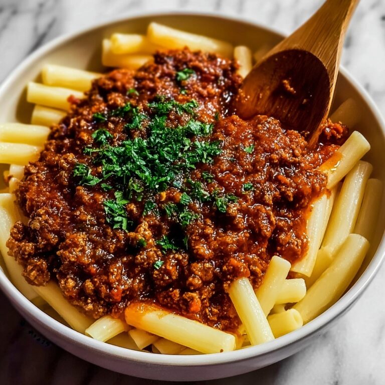 Homemade Bolognese Sauce Recipe