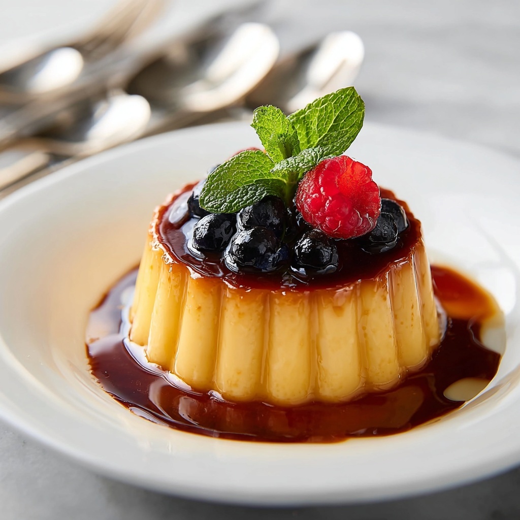 Easy Flan Recipe - Recipe Image