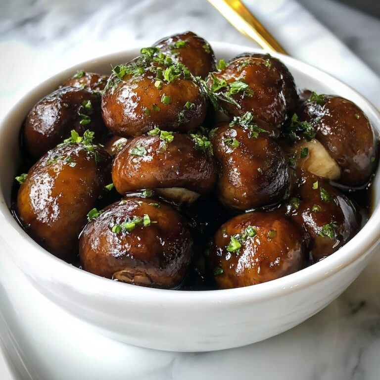 Roasted Mushrooms with Balsamic, Soy, and Herbs Recipe