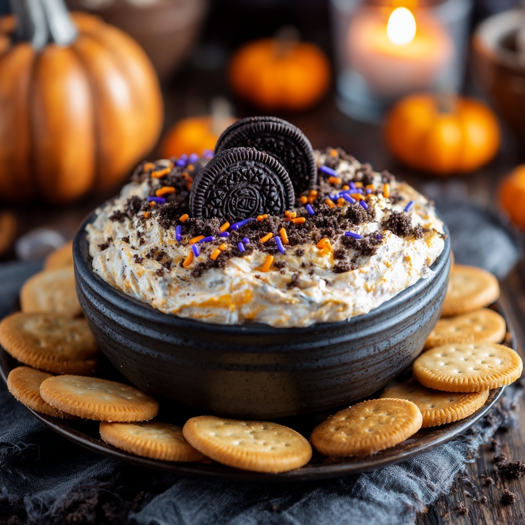 Halloween Dunkaroo Dip Recipe: A Spooky Sweet Treat! Recipe - Recipe Image