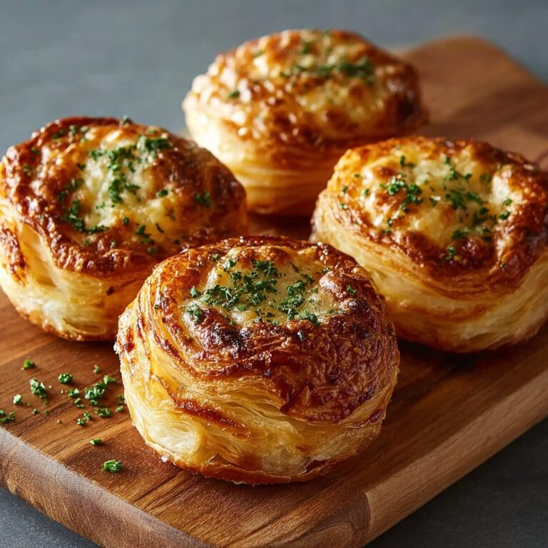 Herb & Cheese Stuffed Puff Pastry Bites Recipe