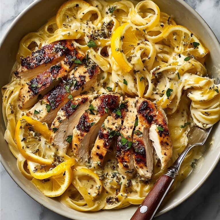 Creamy Lemon Chicken Pasta Recipe
