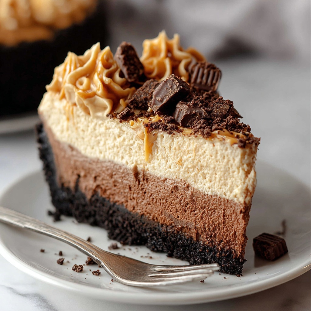 Chocolate Peanut Butter Pie: The Ultimate Decadent Dessert Recipe - Recipe Image