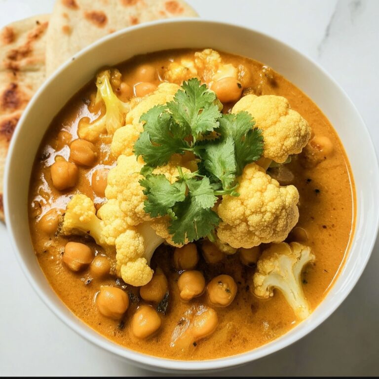 Cauliflower Chickpea Curry Recipe