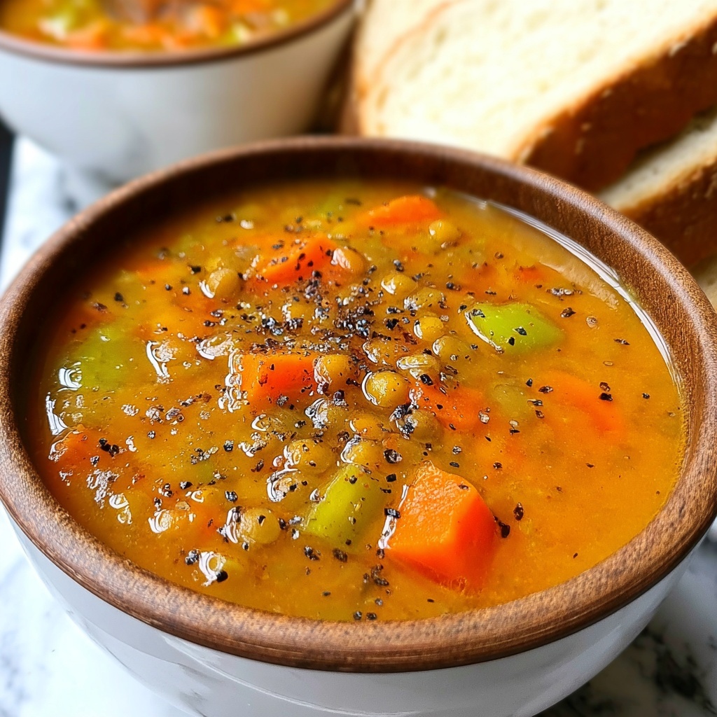 Ethiopian Red Lentil Soup: 7 Comforting Ingredients Bliss Recipe - Recipe Image