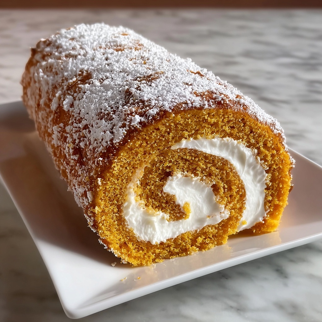 Cinnamon Pumpkin Roll Recipe - Recipe Image