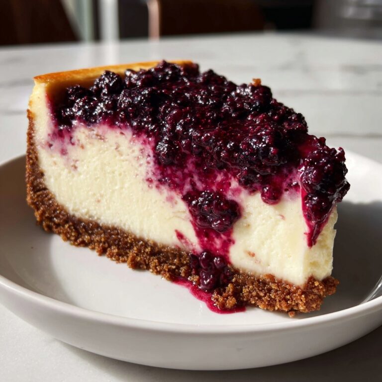Blackberry Cheesecake Savory Recipe: 5 Irresistible Steps Recipe