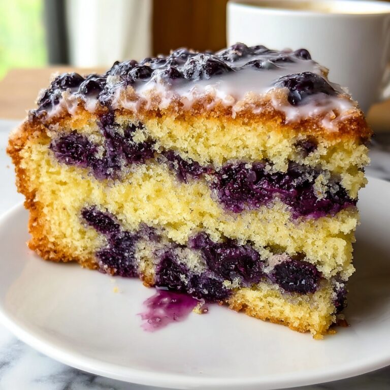 Blueberry Sour Cream Coffee Cake Recipe