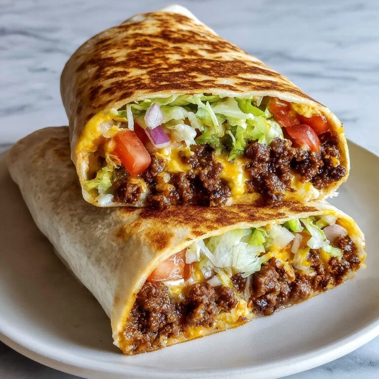 Nacho Cheese Beef Wrap Recipe