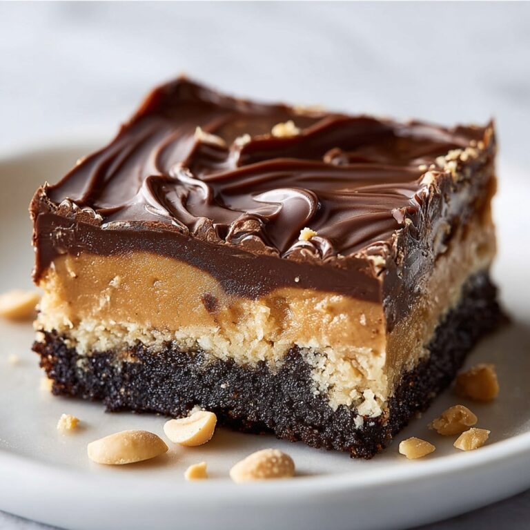 Chocolate Peanut Butter Ooey Gooey Butter Bars Recipe