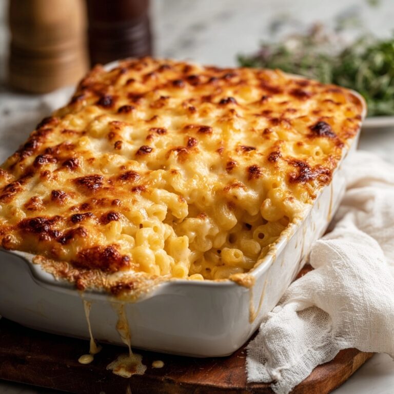 Southern Baked Macaroni and Cheese Soul Food Style Recipe