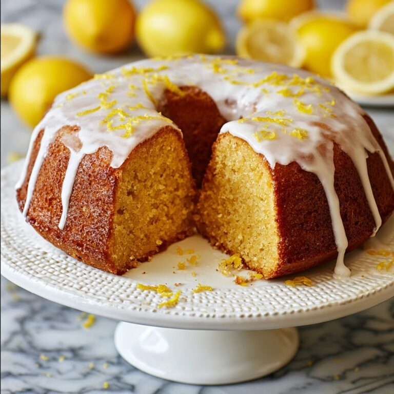 Italian Lemon Pound Cake Recipe