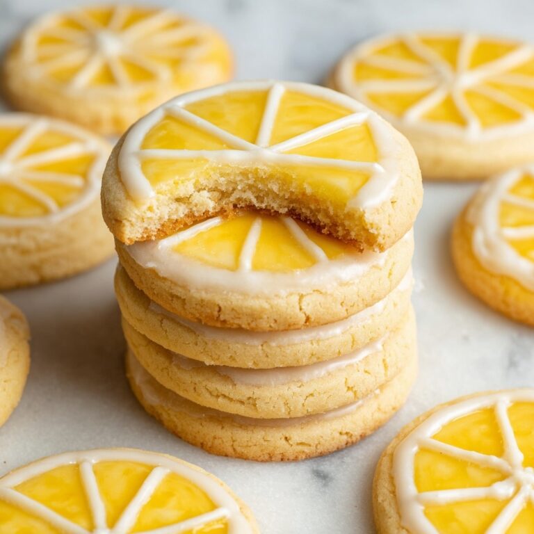 Iced Vegan Lemon Soft Sugar Cookies Recipe