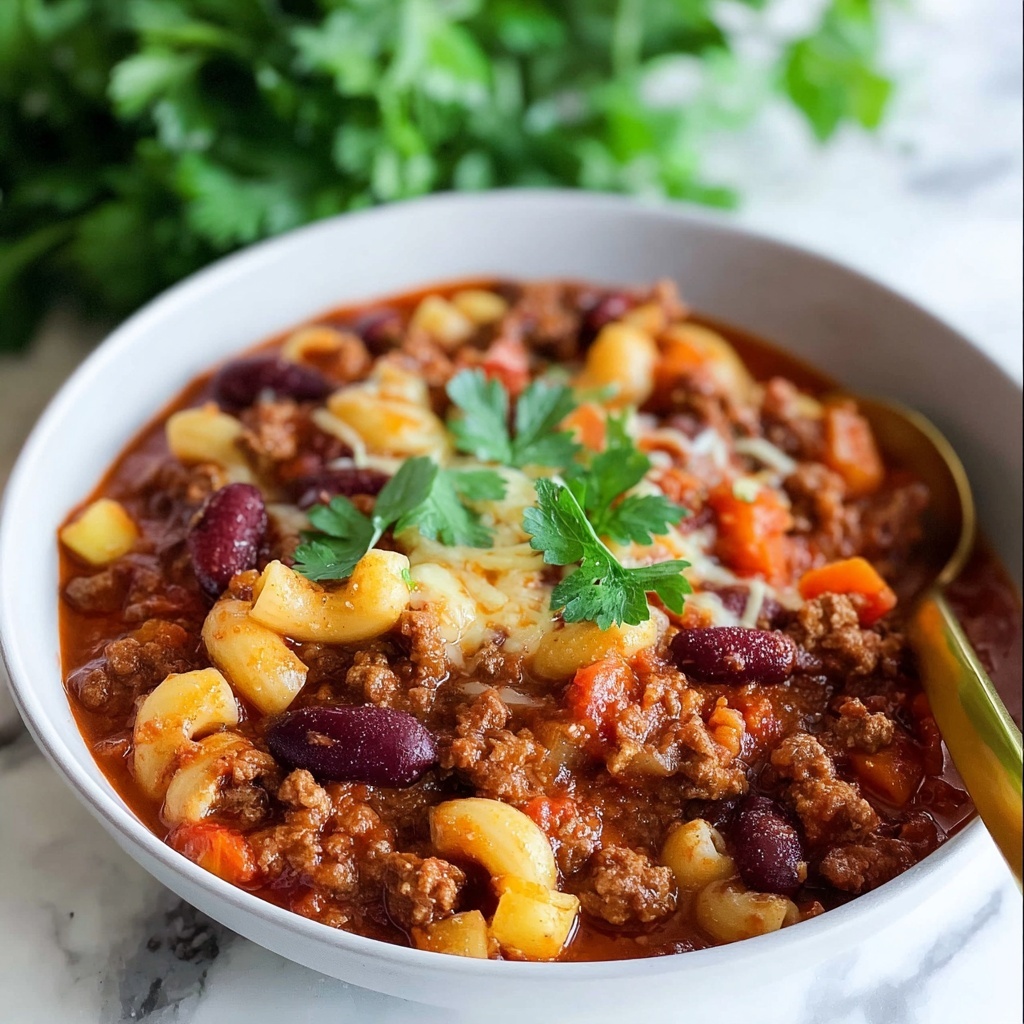 Chili Mac and Cheese Recipe - Recipe Image