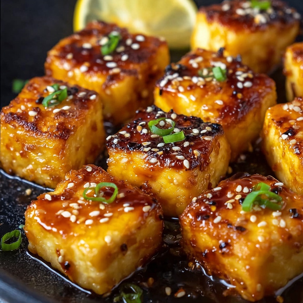 Honey Garlic Tofu Recipe - Recipe Image