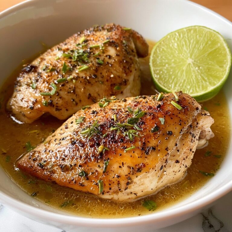Garlic Lime Chicken Recipe