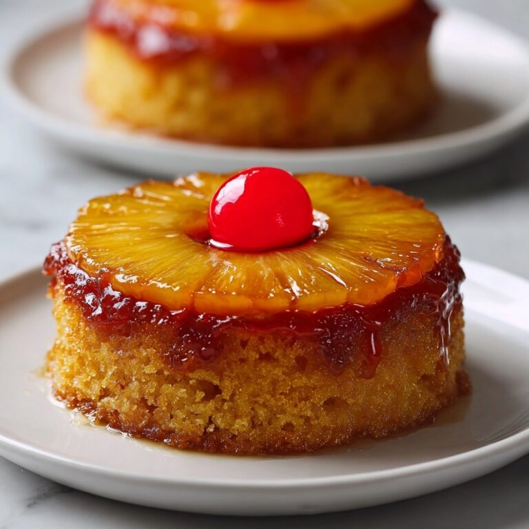 Mini Pineapple Upside Down Cake Recipe