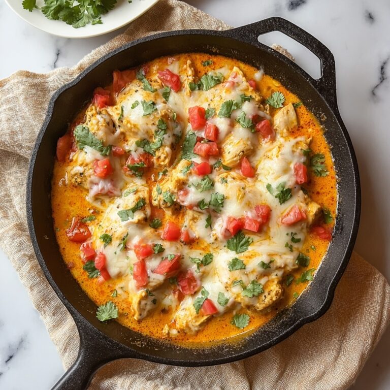 Skillet Chicken Con Queso Recipe