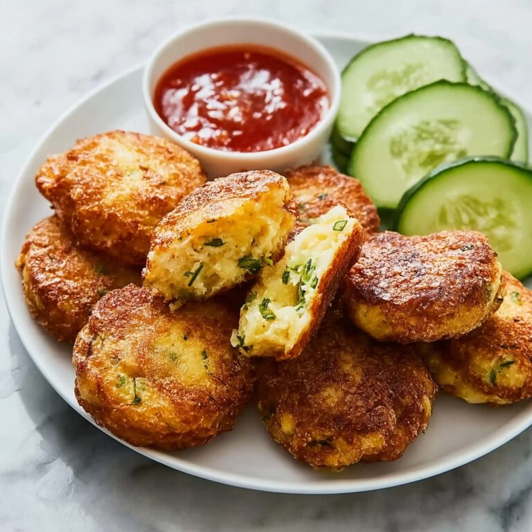 Crispy Chickpea Vegetable Nuggets Recipe