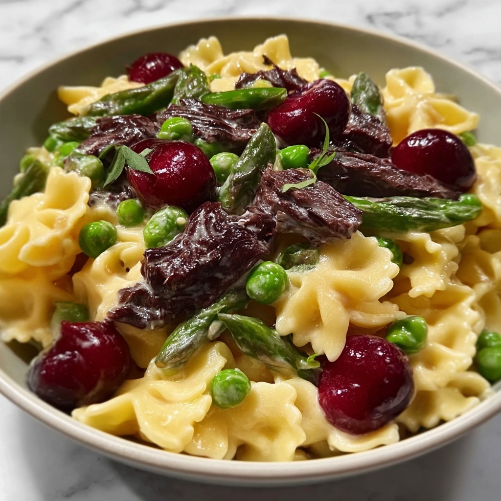 Creamy Smoked Beef Pasta Salad Recipe - Recipe Image