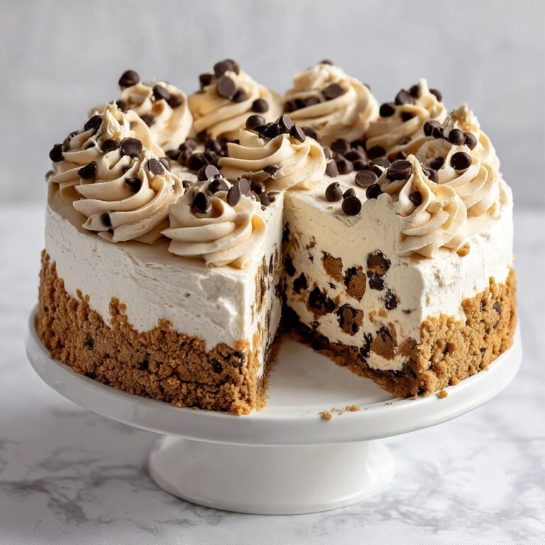 Chocolate Chip Cookie Ice Cream Cake Recipe