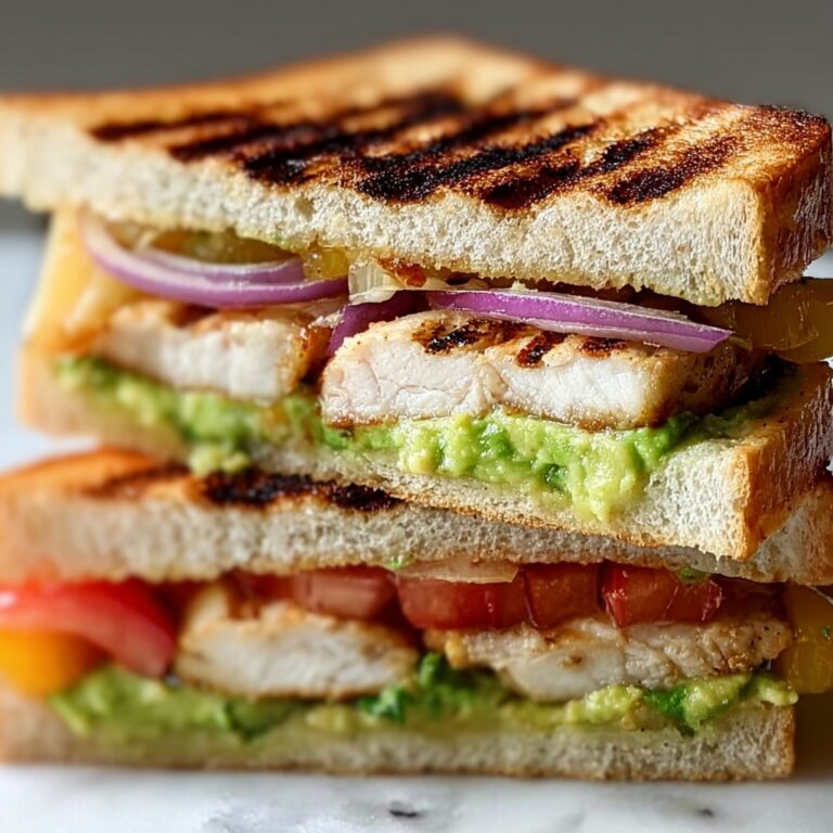 Savor the Flavor: Chicken Avocado Melt Sandwich Recipe