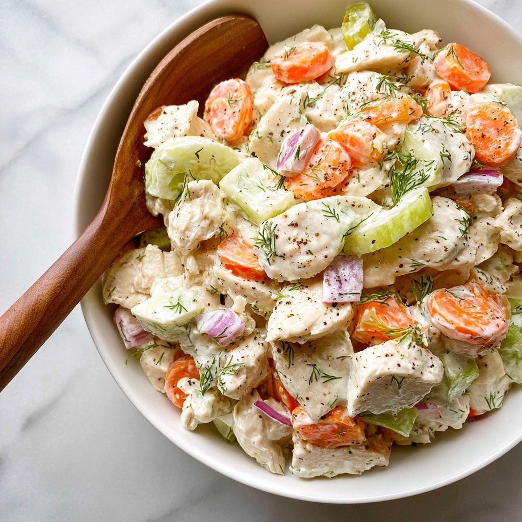 Creamy Crab Salad with Dill and Lemon Recipe - Recipe Image