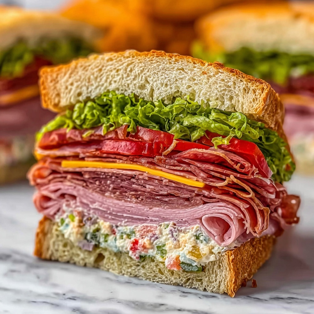 Ultimate TikTok Grinder Sandwich Recipe - Recipe Image