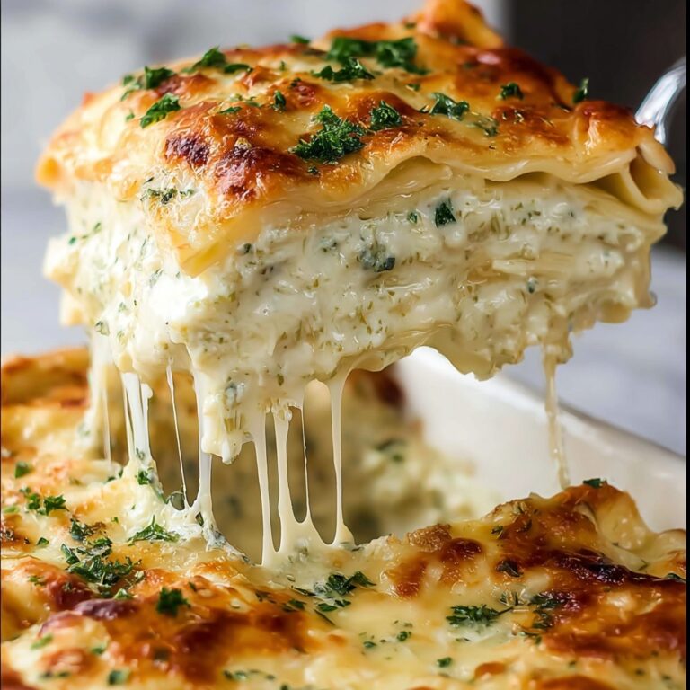 Creamy Chicken Spinach Lasagna Recipe
