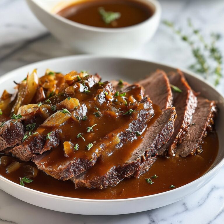 Savory Crock Pot Beef Brisket Recipe