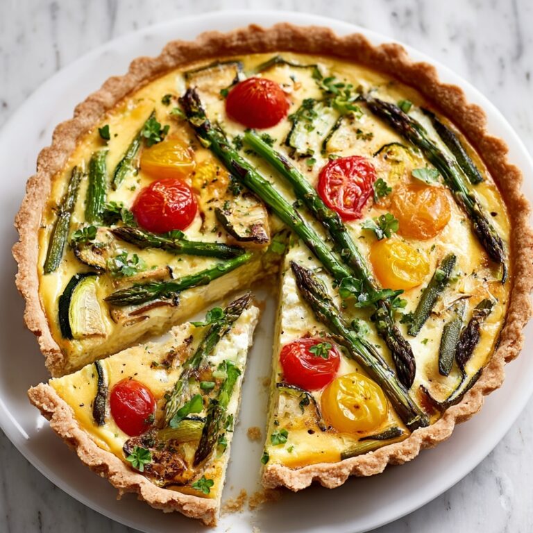 Spring Vegetable Quiche Recipe