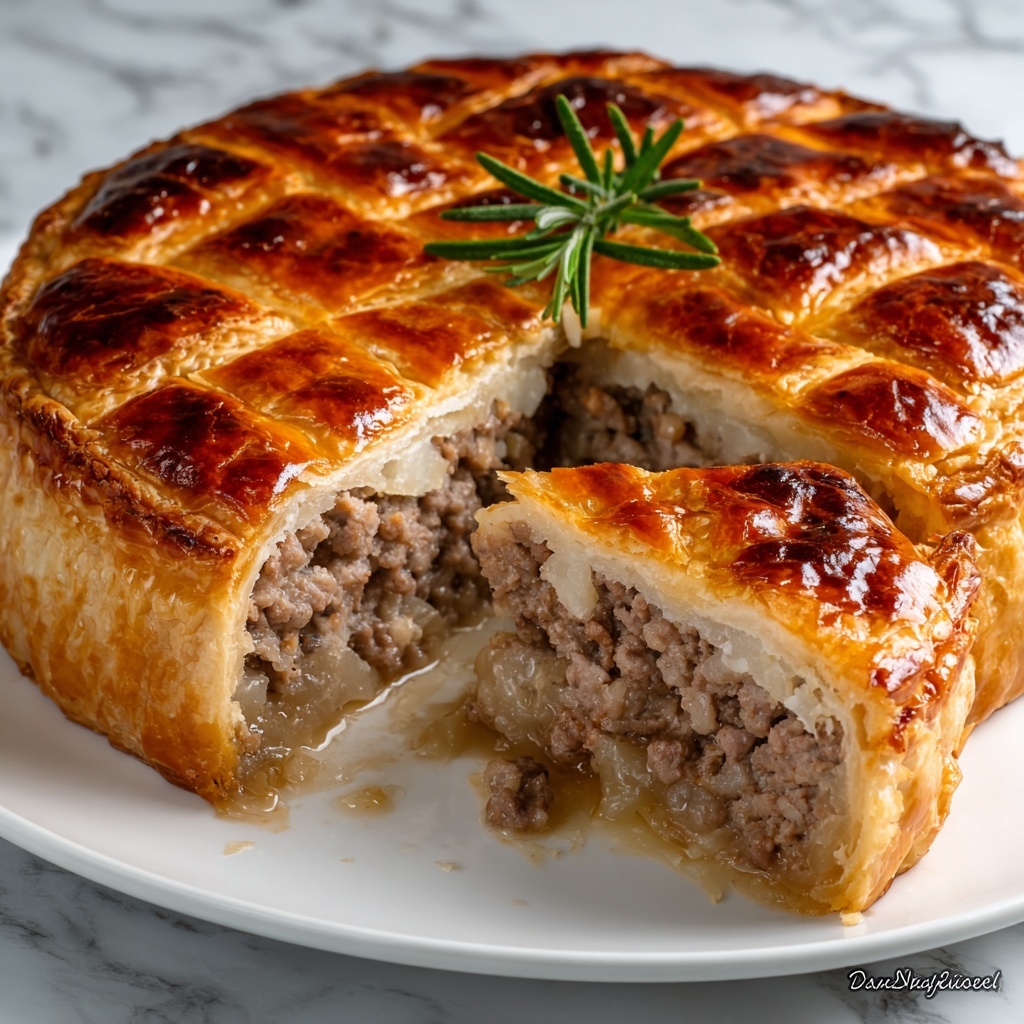 Classic Tourtière: French-Canadian Meat Pie Recipe - Recipe Image
