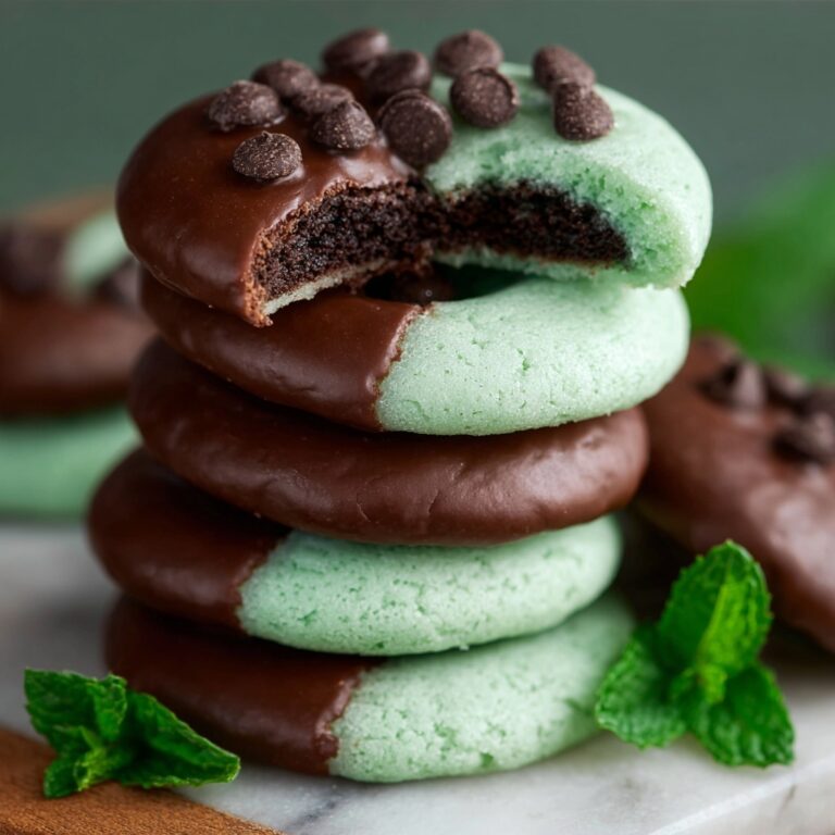 Chocolate and Mint Candy Buttons Recipe