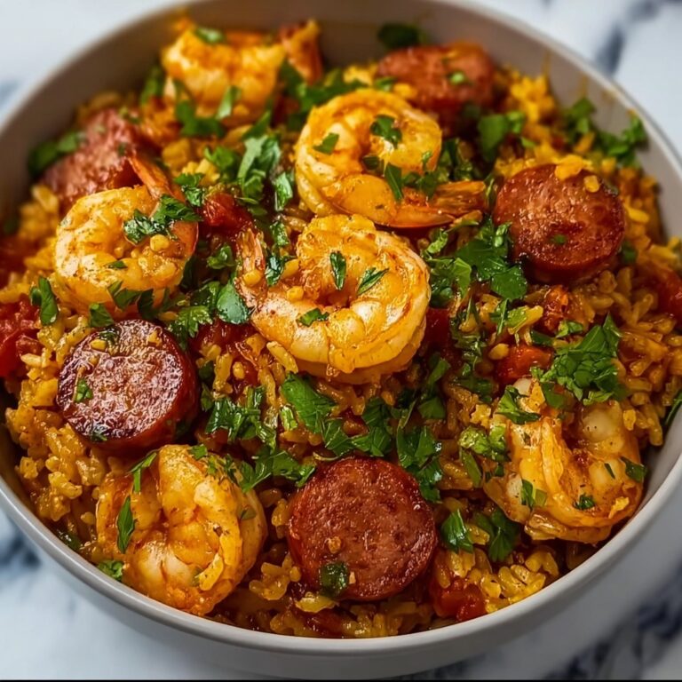 Savory Shrimp and Sausage Jambalaya Recipe