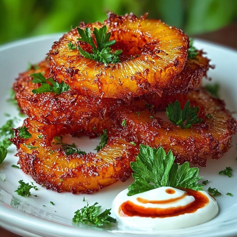 Fried Pineapple Rings Snack: A Deliciously Sweet Treat Recipe