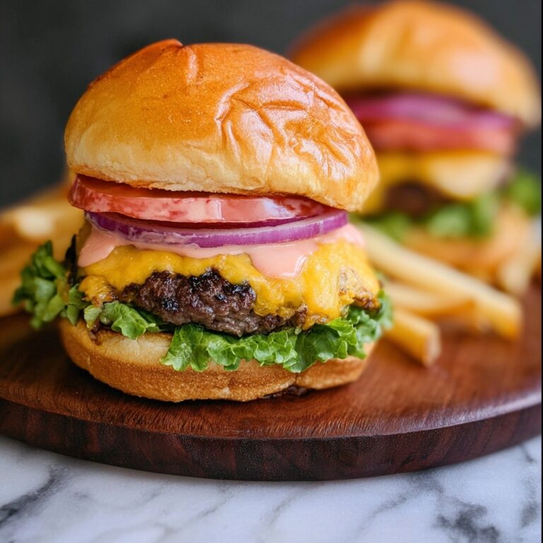 The Best Ever Cheeseburgers Recipe