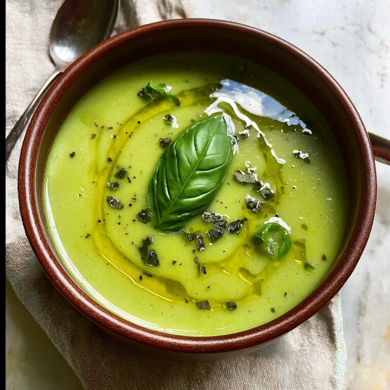 Zucchini Basil Soup Recipe