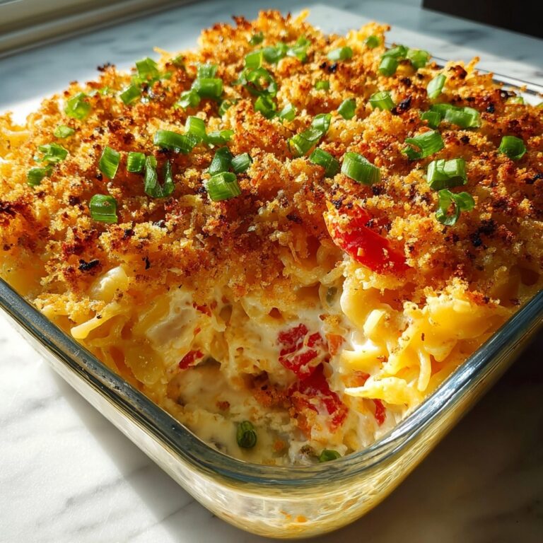 Spicy Southern Cheesy Chicken Spaghetti Casserole Recipe