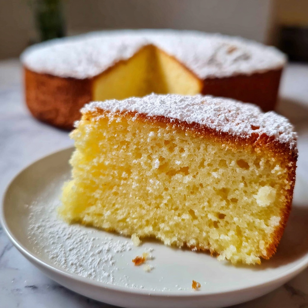 Italian Lemon Ricotta Cake Recipe - Recipe Image