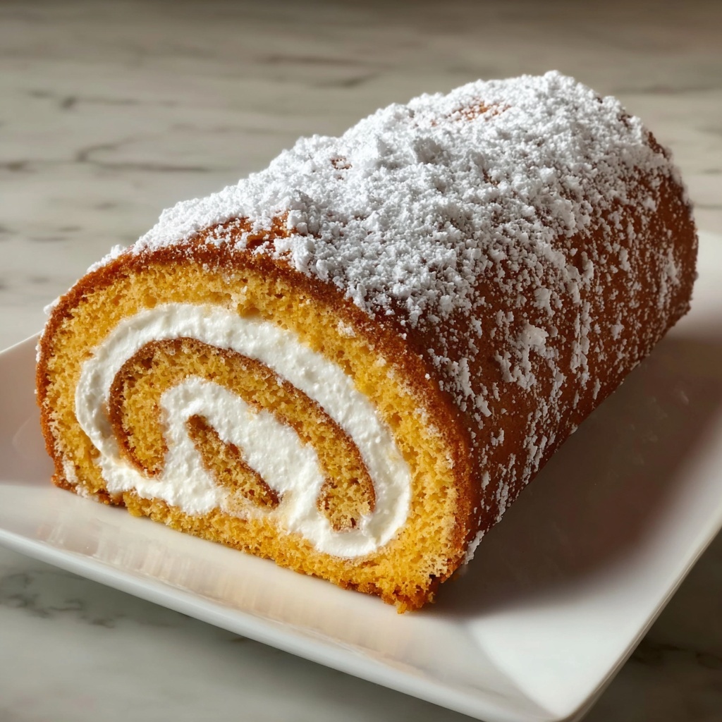 Cinnamon Pumpkin Roll Recipe - Recipe Image